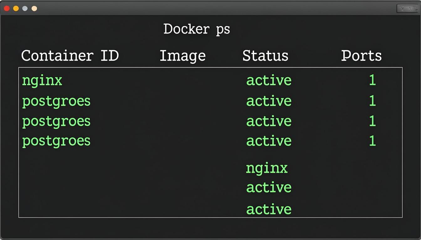 Running Docker containers