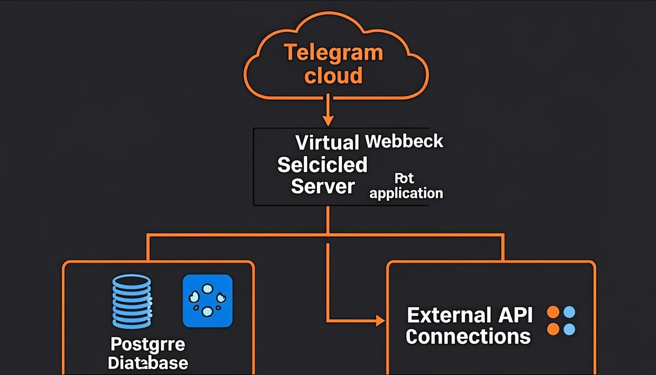 Telegram bot deployment architecture
